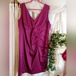 Plus Size Jones Wear Dress Fushia 20W